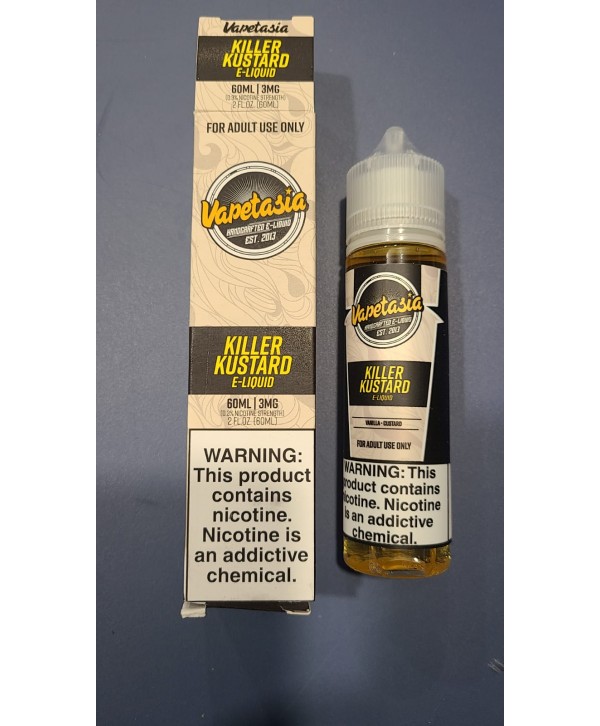 Killer Kustard by Vapetasia 60ml-100ml