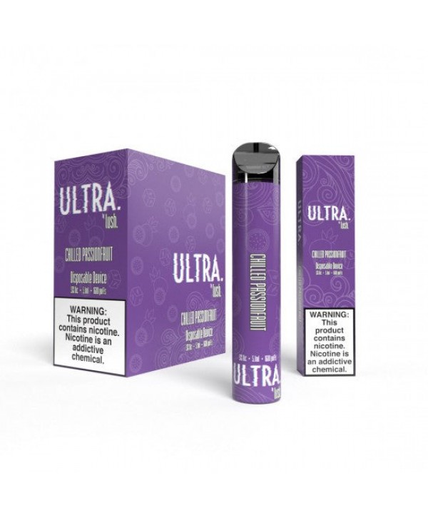 Lush ULTRA Disposable - Chilled Passion Fruit - 1600 puffs