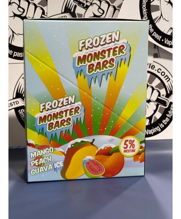 Monster Bars Disposable 2500 puffs - Mango Peach Guava Ice