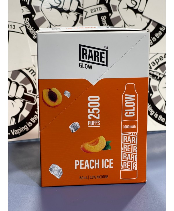 Rare Glow - 2500 Puffs - Peach Ice